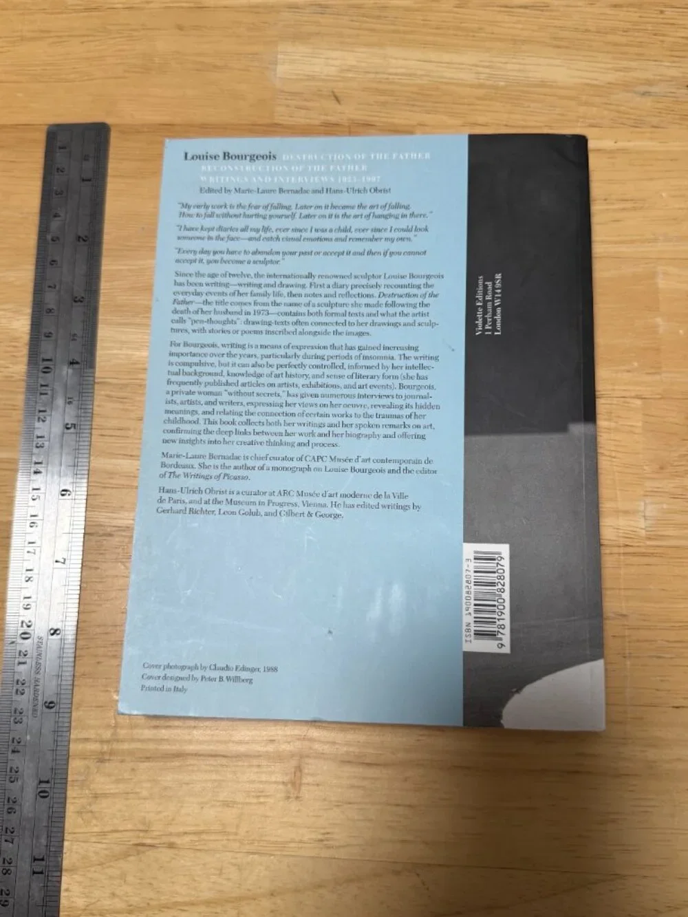 Louise Bourgeois Destruction of the Father Reconstruction of the Father Art Book